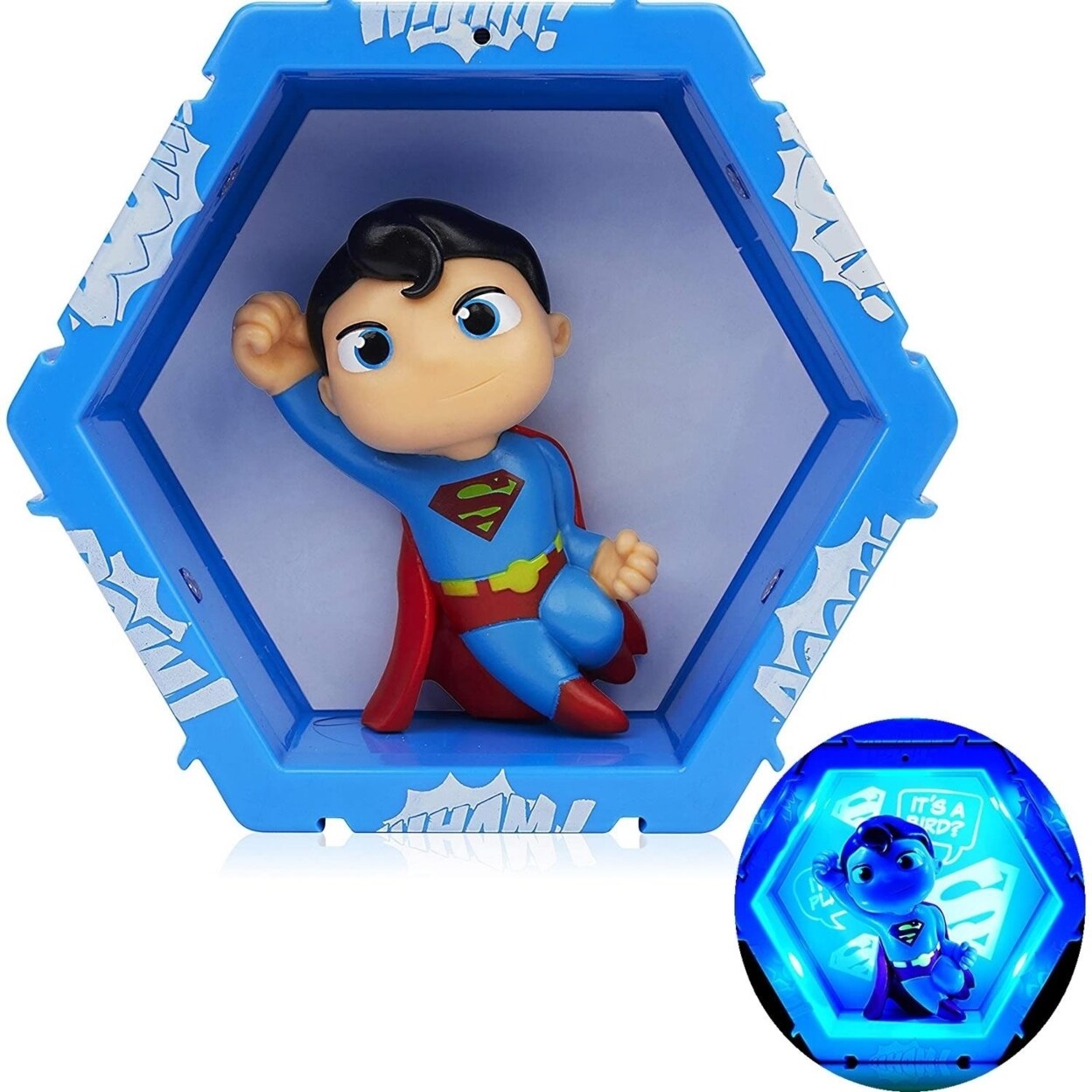 WOW Pods DC Universe Superman Swipe Light-Up Connect Figure