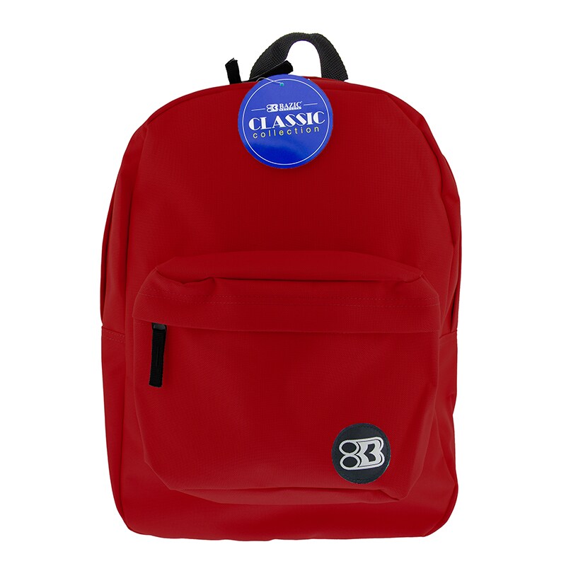 Classic Backpack 17&#x22; Burgundy