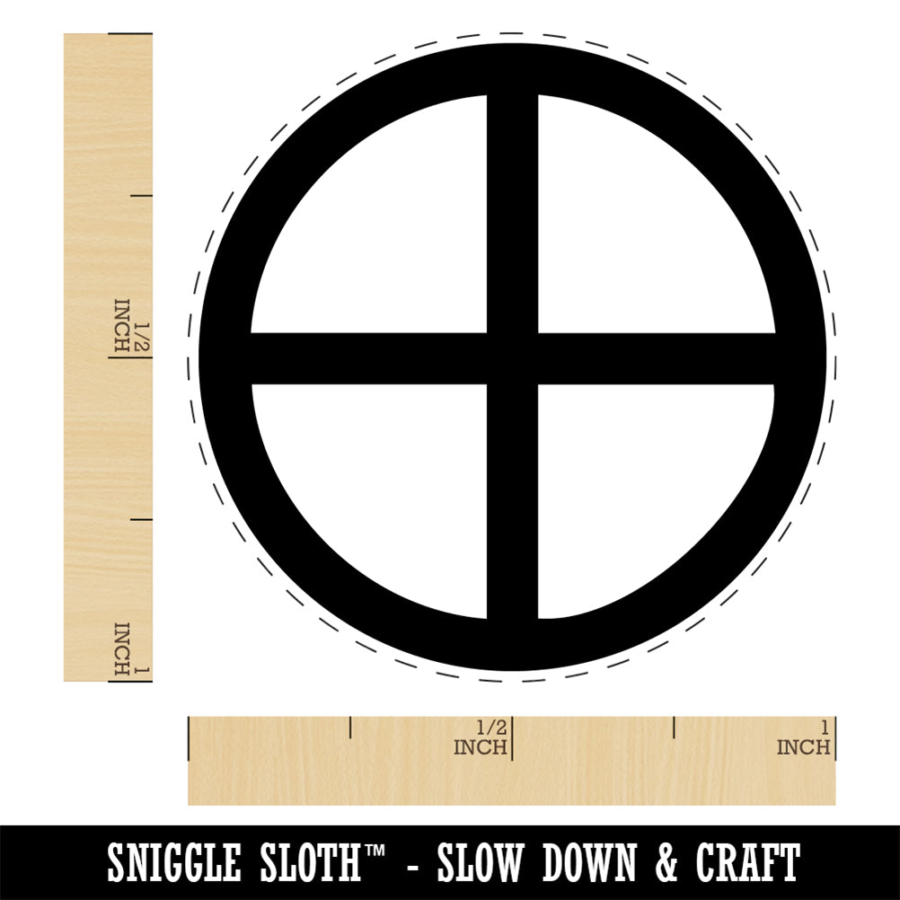 Astronomy Earth Astrology Planet Symbol Rubber Stamp for Stamping Crafting Planners