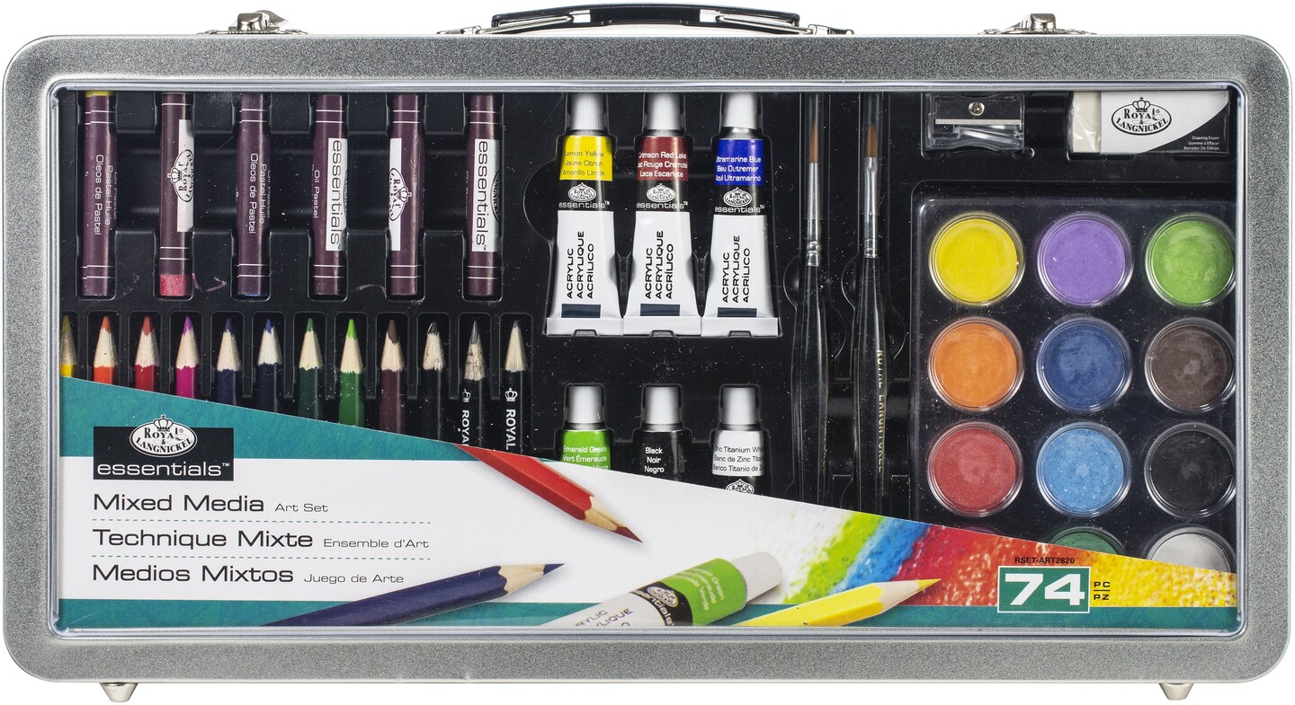 Royal & Langnickel(R) essentials(TM) Mixed Media Art Set Michaels