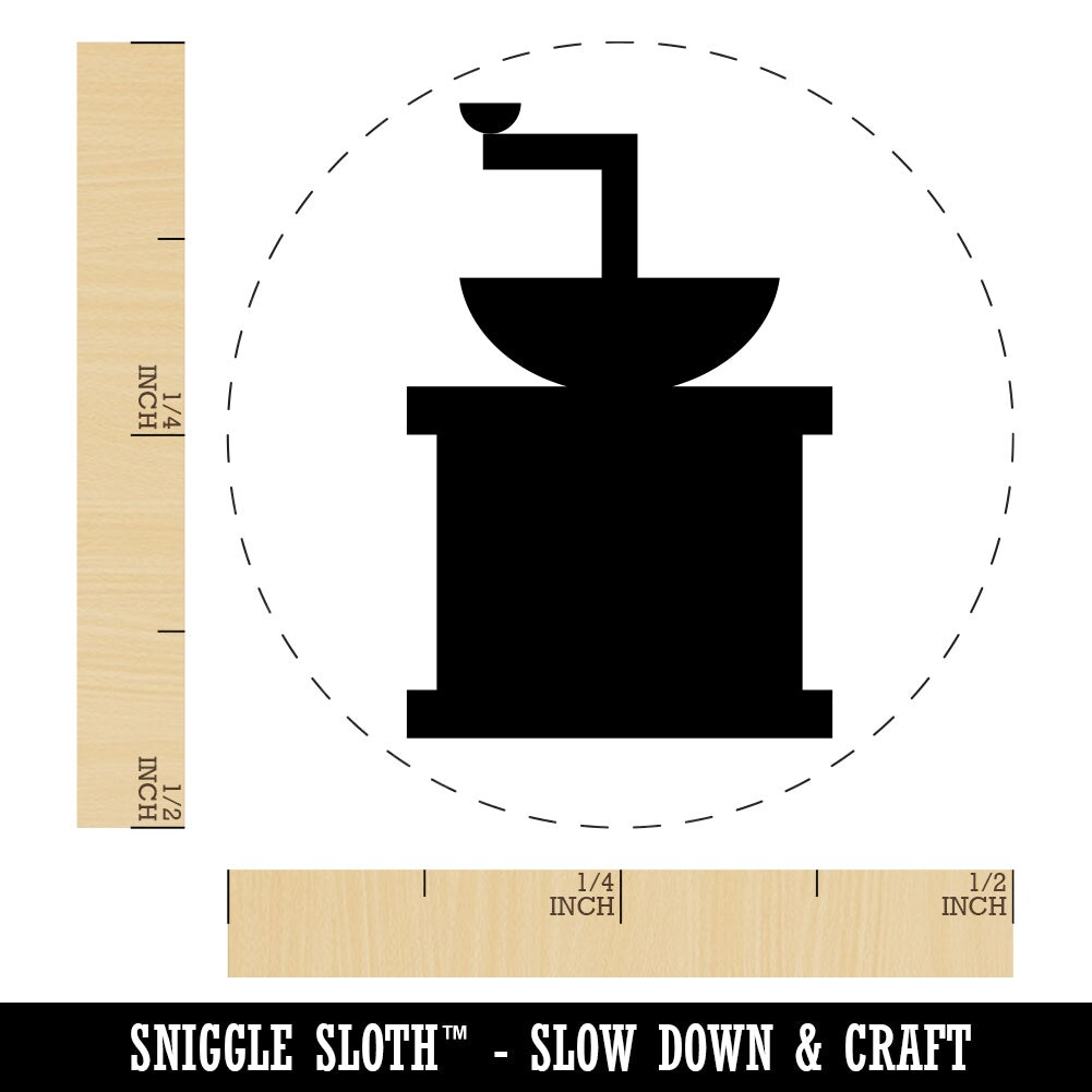 thumbnail image 2 of Crow Solid Rubber Stamp – Handmade Wood Stamp For Crafting, Planners, Slow Down And Craft! 2 of 5