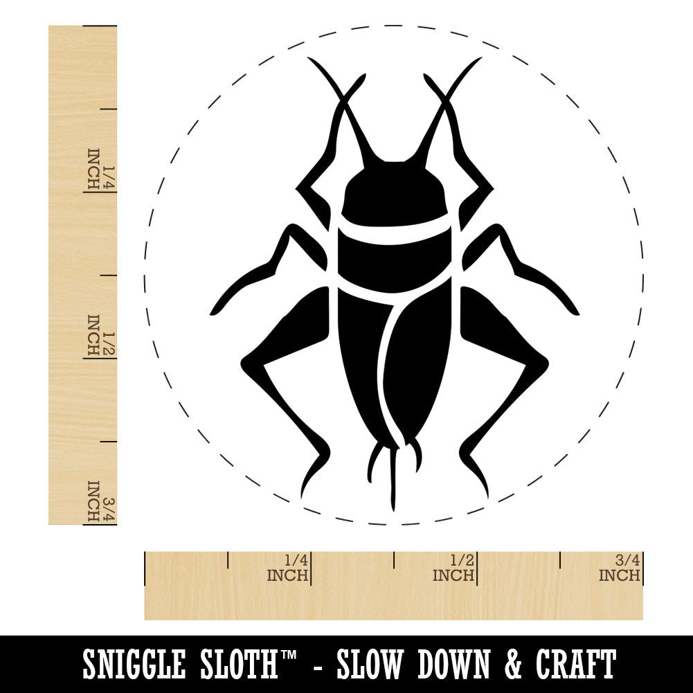 Cricket Insect Bug Rubber Stamp for Stamping Crafting Planners