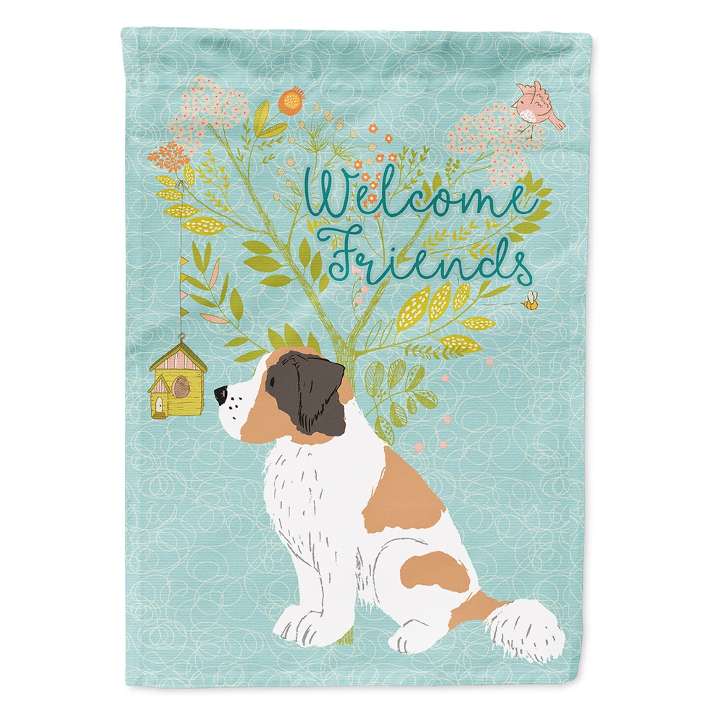 "Caroline's Treasures BB7599GF Friends Saint Bernard Decorative