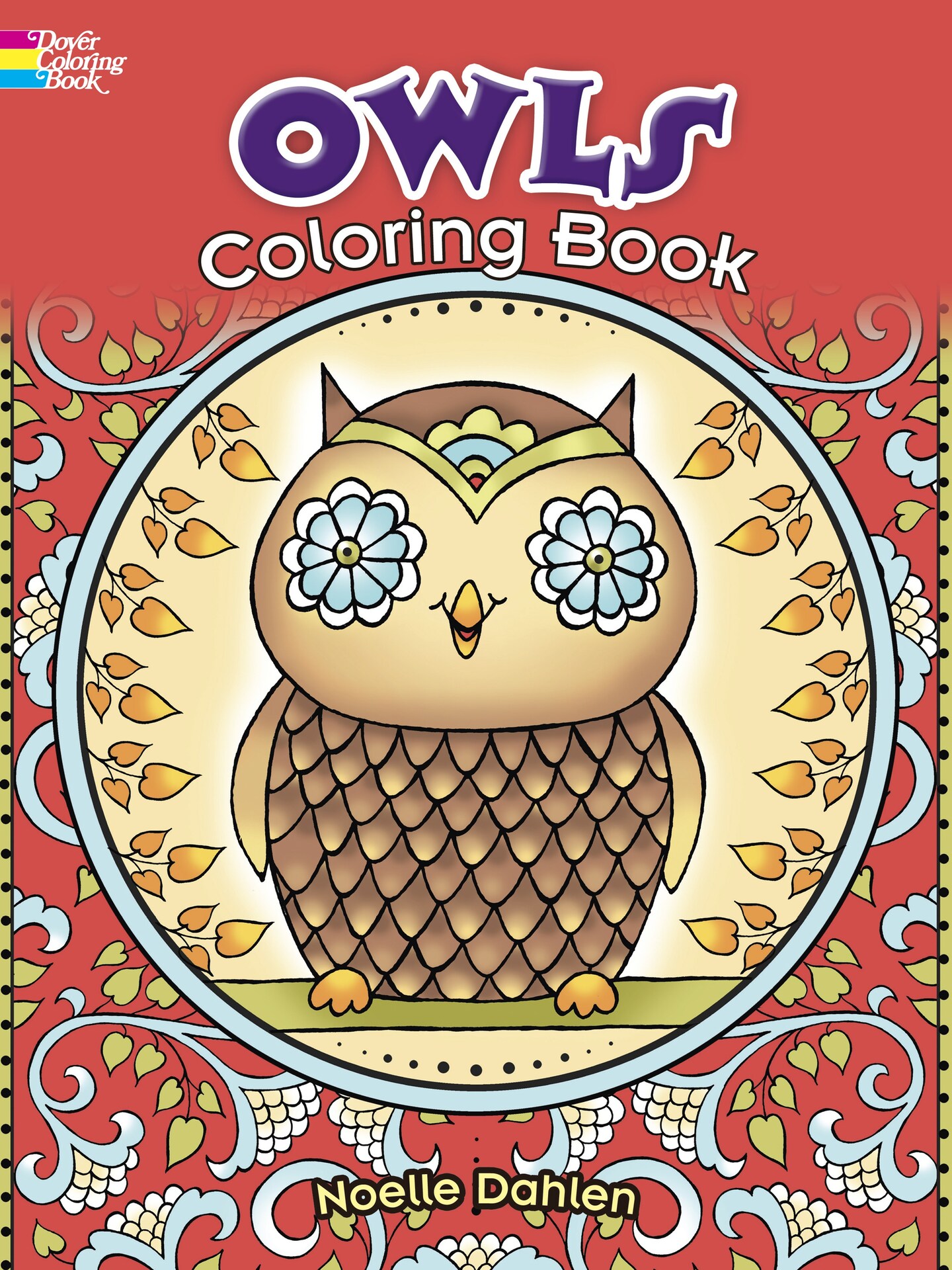 Owls Coloring Book-Softcover