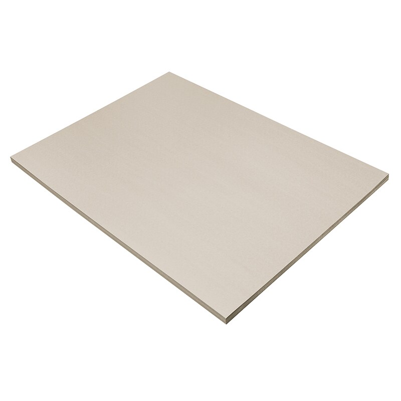 Construction Paper, Gray, 18&#x22; x 24&#x22;, 50 Sheets