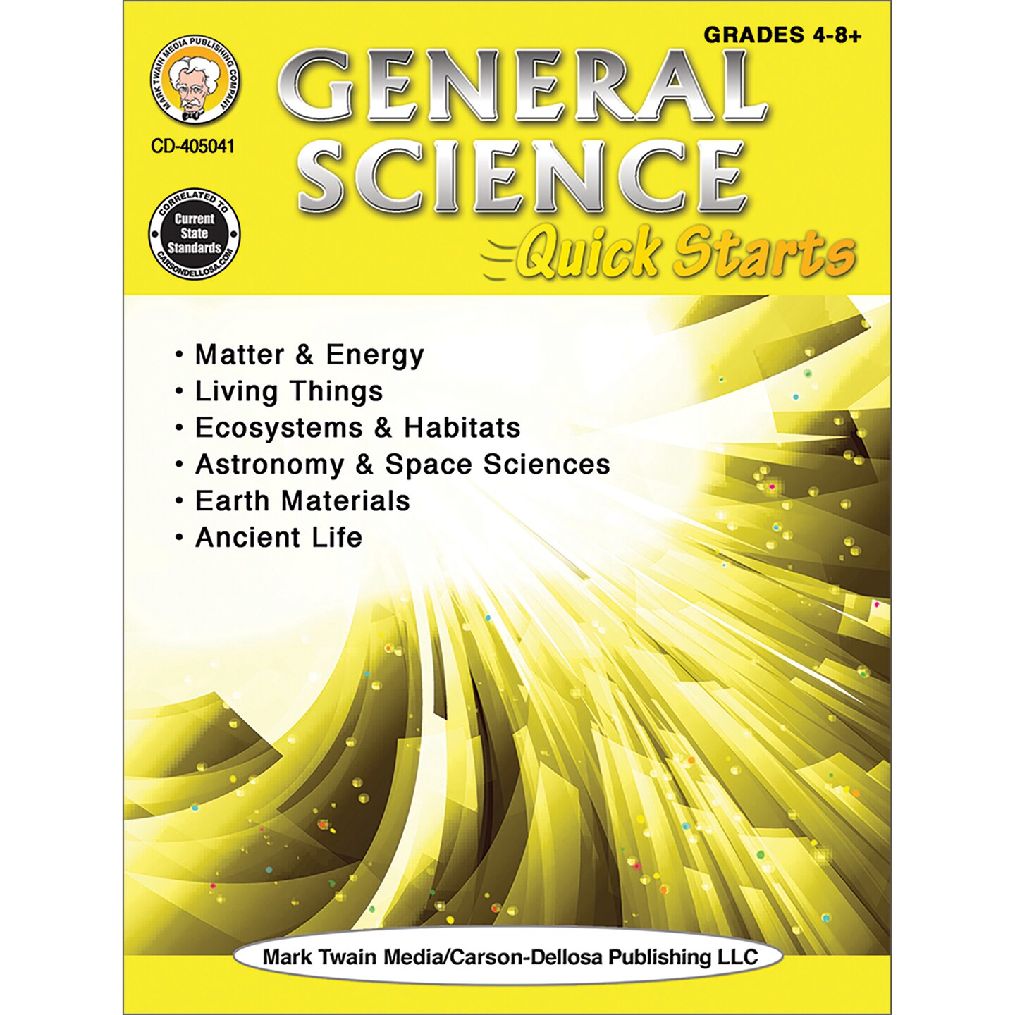 Mark Twain - General Science Quick Starts Workbook