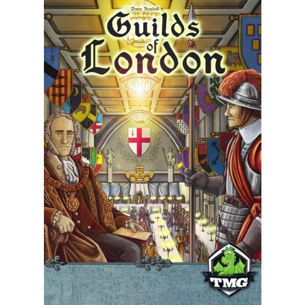 Tasty Minstrel Games Guilds of London Board Game Medieval Strategy Become Lord Mayor