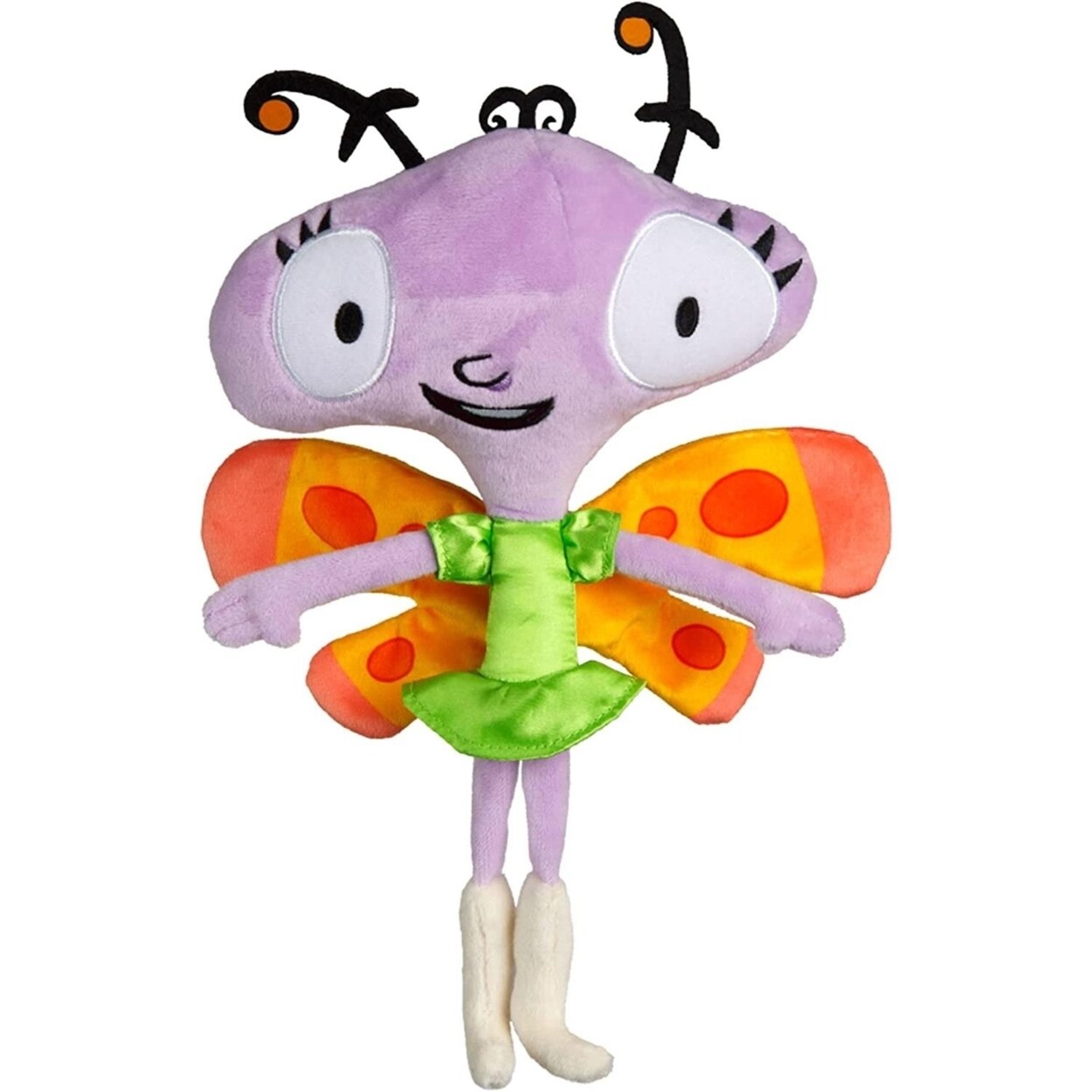 Mighty Mojo Lets Go Luna Carmen Mariposa 11" Plush Doll Mexican Butterfly