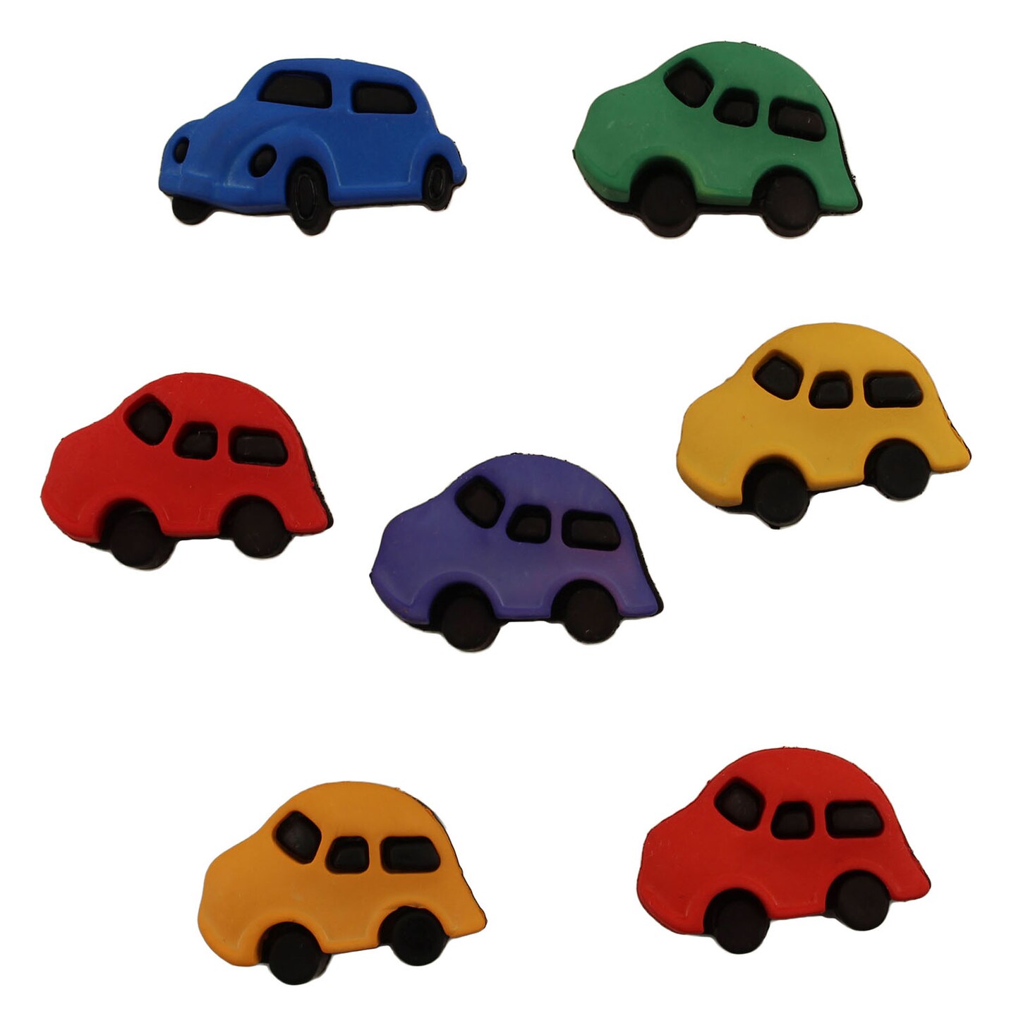 Buttons Galore and More Craft &#x26; Sewing Buttons - Cars - 21 Buttons