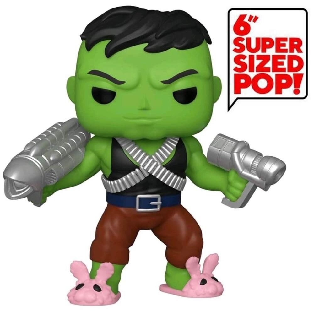 Funko Pop Professor Hulk 6 Deluxe Figure Marvel Super Heroes Pink Slippers
