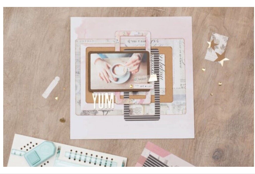 American Crafts TOOL - We R Memory Keepers - PUNCH BOARD - FRAME 663006