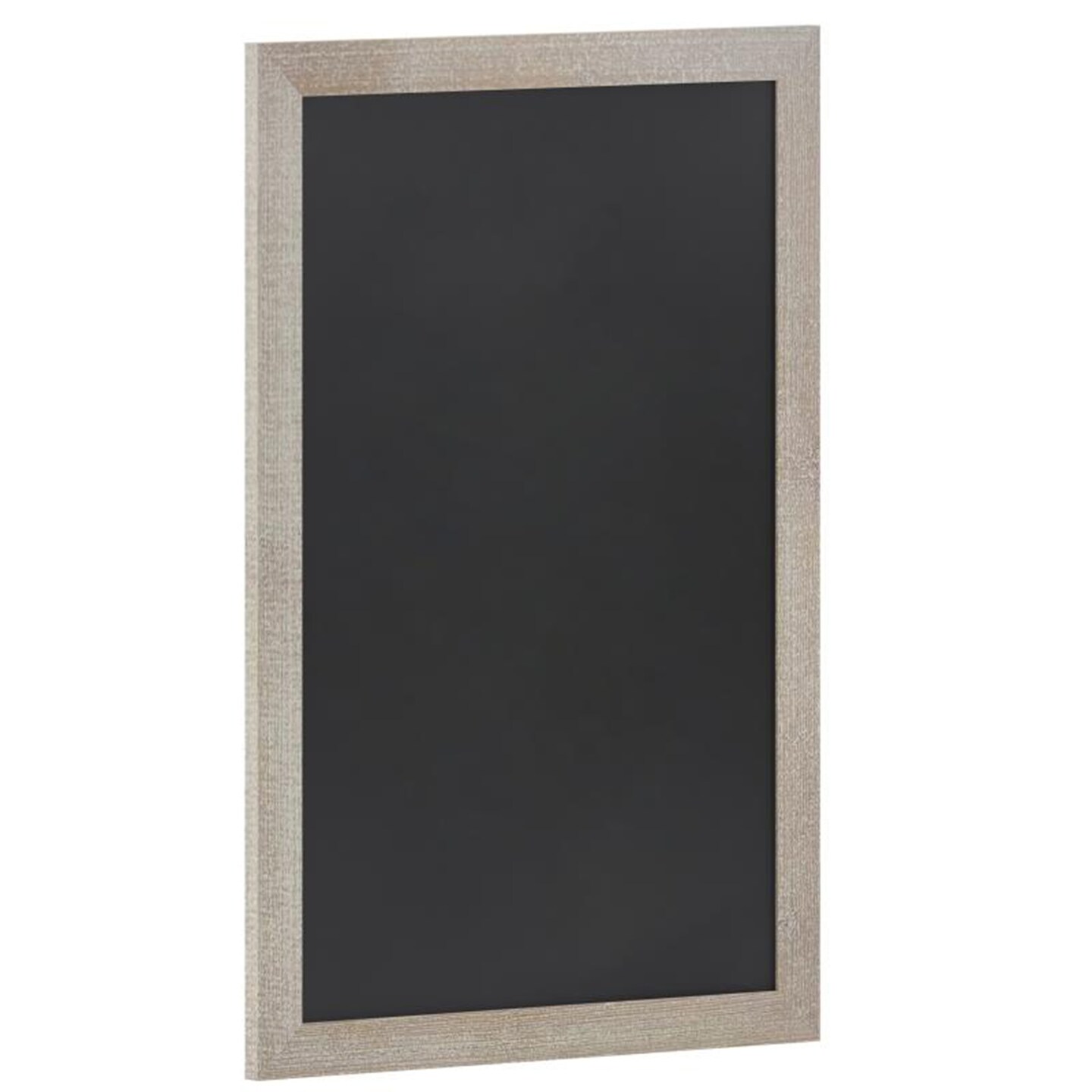 Canterbury 24" x 36" Weathered Wall Mount Magnetic Chalkboard Sign with Eraser, Hanging Wall Chalkboard Memo Board