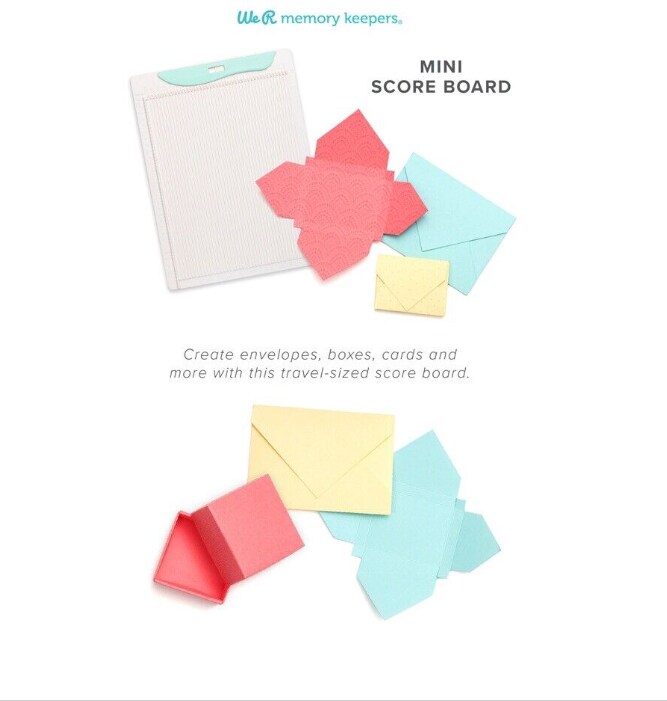 American Crafts TOOL - We R Memory Keepers - SCORE BOARD - 6X8 661084