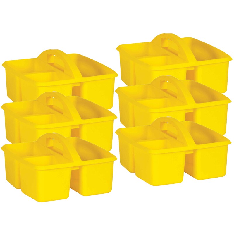 Small Storage Caddy - Yellow