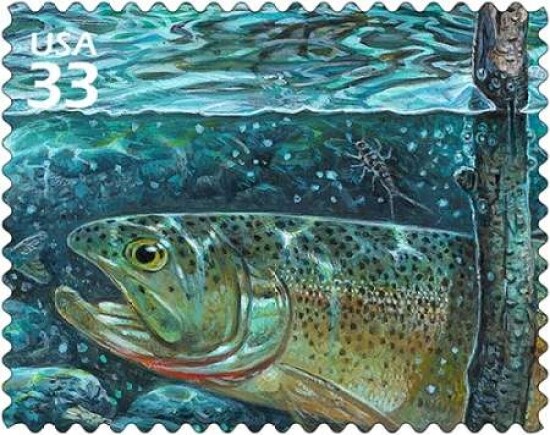 Cutthroat Trout Poster Print by US POSTAL SERVICE - Item # VARPDX3530