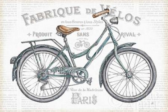 Bicycles I Poster Print by Daphne Brissonnet - Item # VARPDX28773