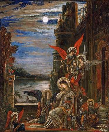 Saint Cecilia. Poster Print by Gustave Moreau - Item # VARPDX266905