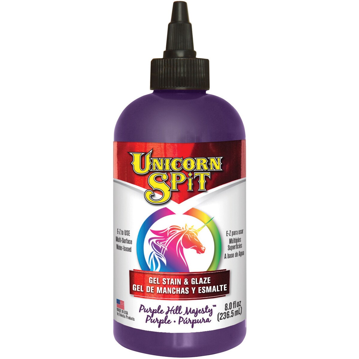 Unicorn Spit Wood Stain &#x26; Glaze 8oz-Purple Hill Majesty