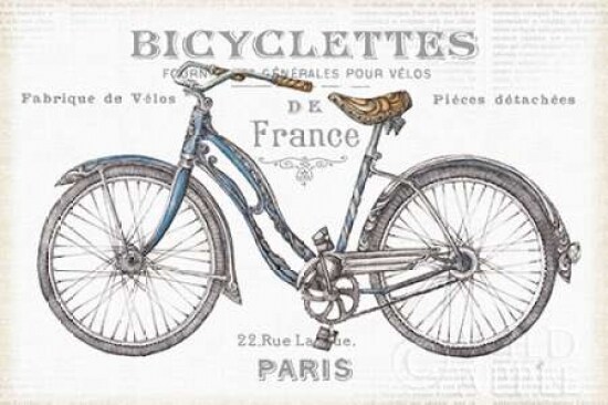 Bicycles II Poster Print by Daphne Brissonnet - Item # VARPDX28774