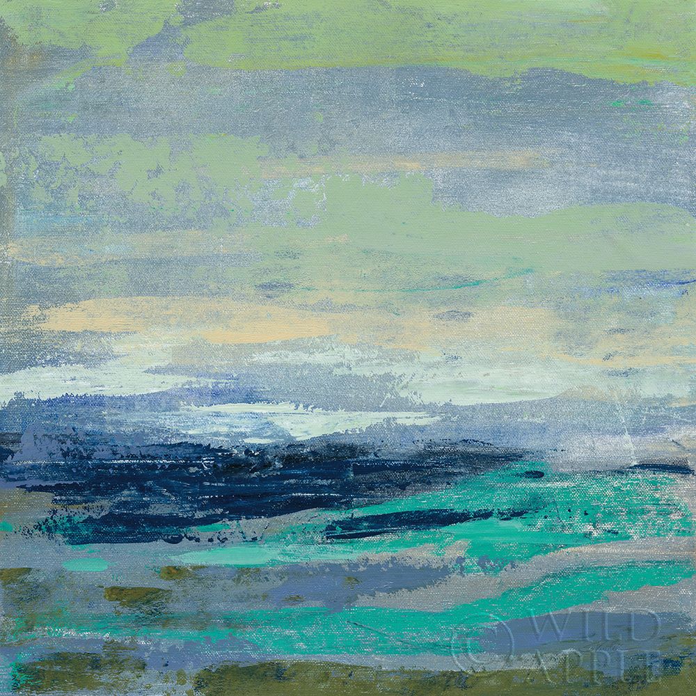 Teal Wave I Poster Print by Silvia Vassileva - Item # VARPDX42185