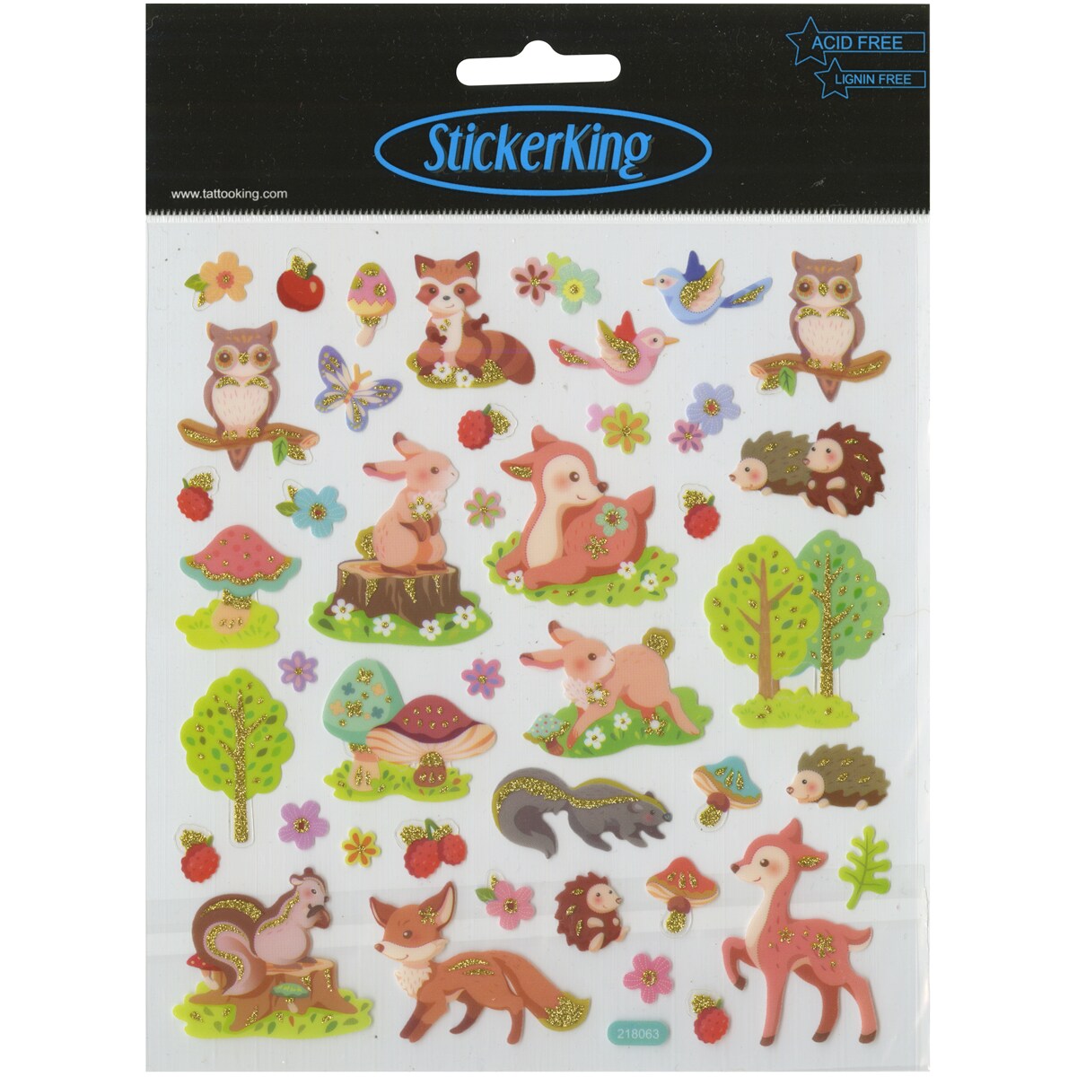 Sticker King Stickers-Forest Critters | Michaels
