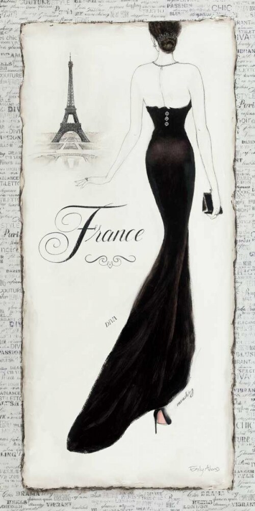 Elegance I Poster Print by Emily Adams - Item # VARPDX10886