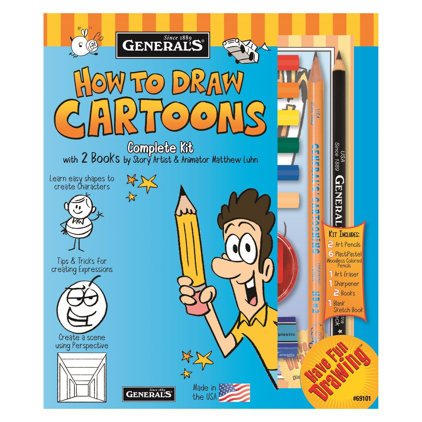 HOW TO DRAW CARTOONS