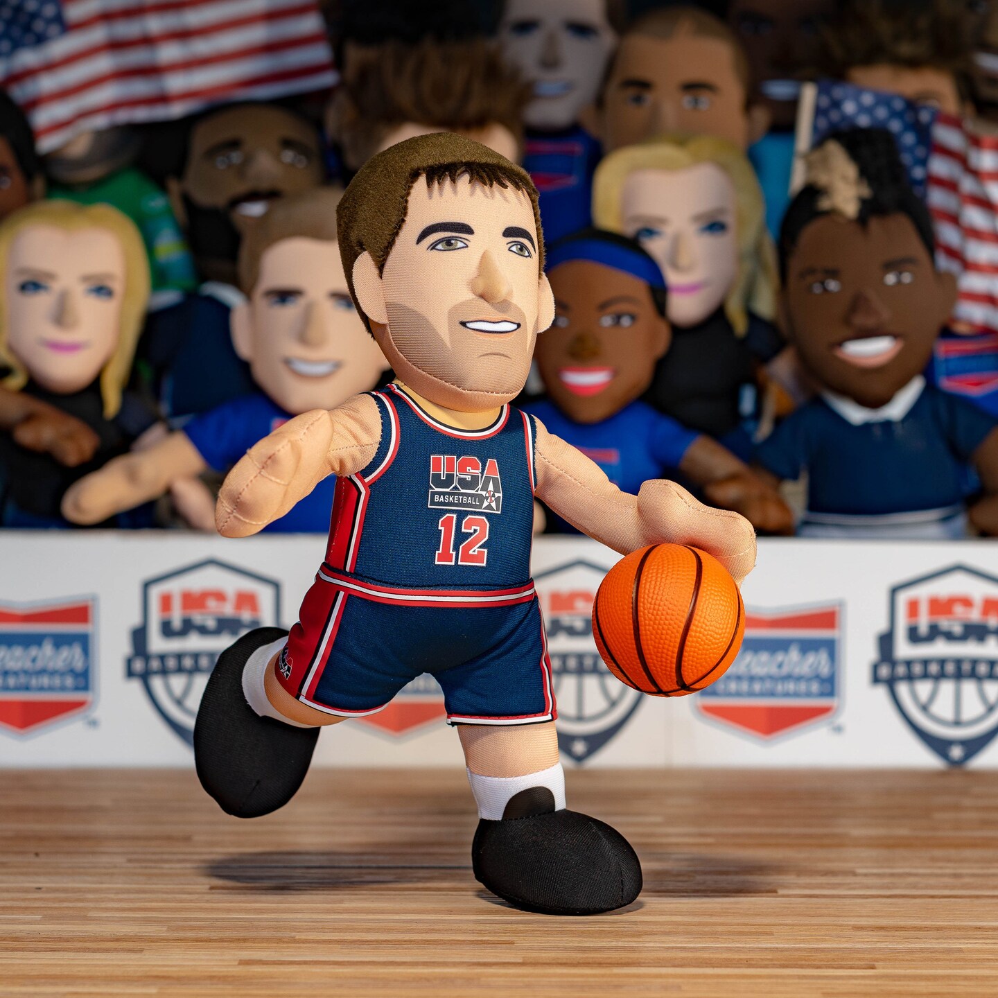 Bleacher Creatures USA Basketball John Stockton 10&#x22; Plush Figure