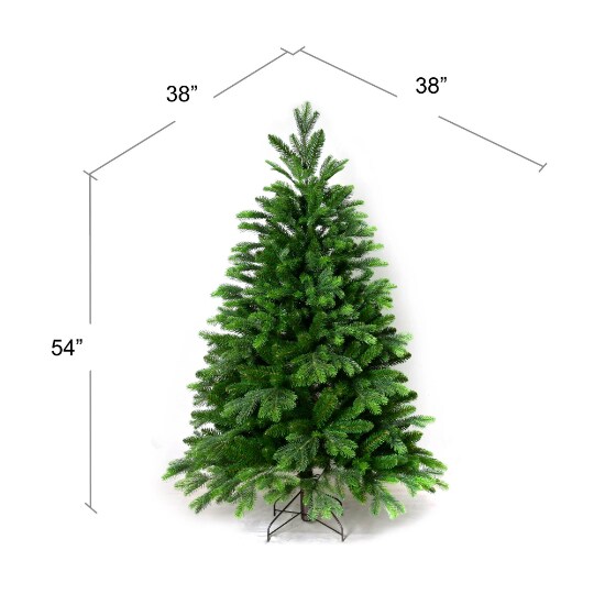 4.5' Vermont Spruce Artificial Christmas Tree - Lifelike Design for ...