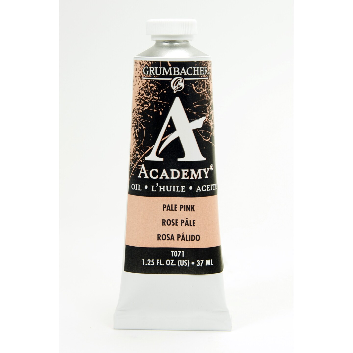 Grumbacher Academy Oil Paint, 37ml/1.25 Ounce, Pale Pink (T071) Michaels