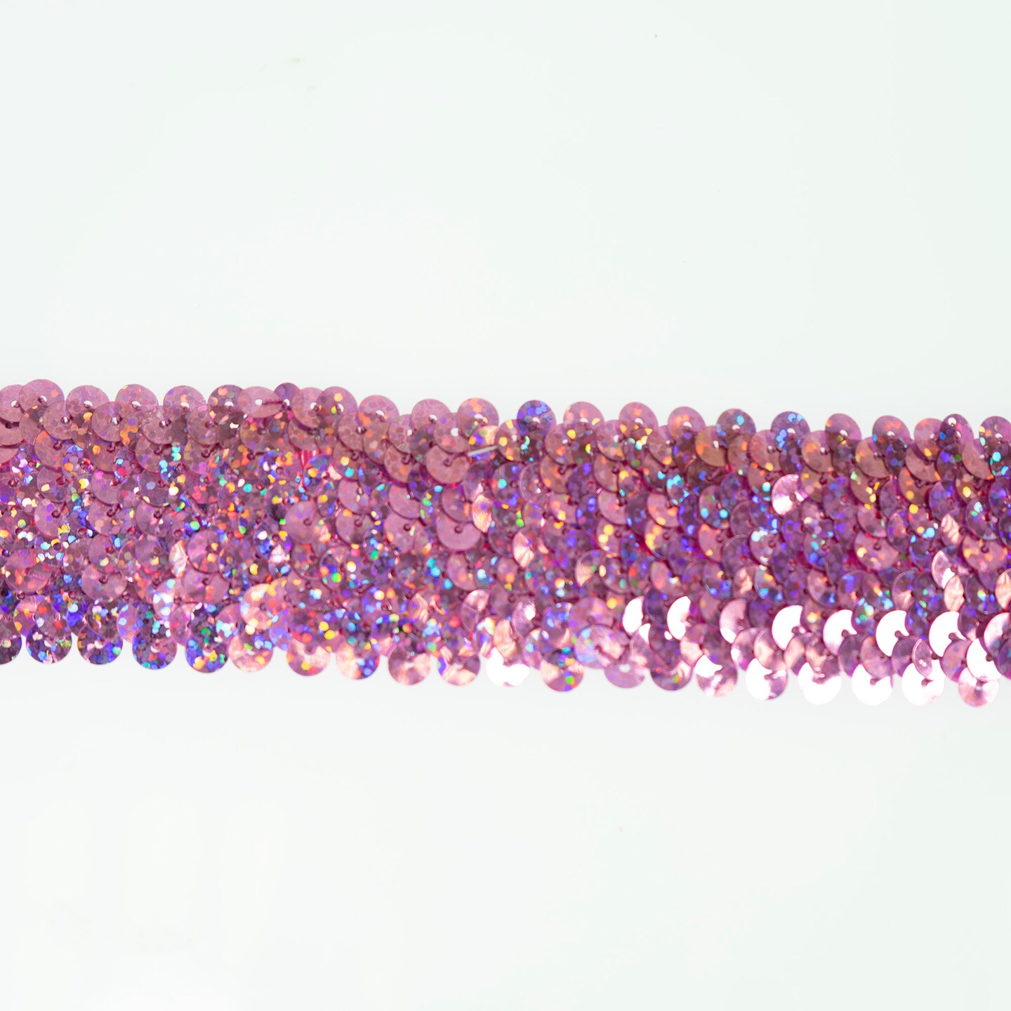 5 Row 1 3/4" Starlight Hologram Stretch Sequin Trim