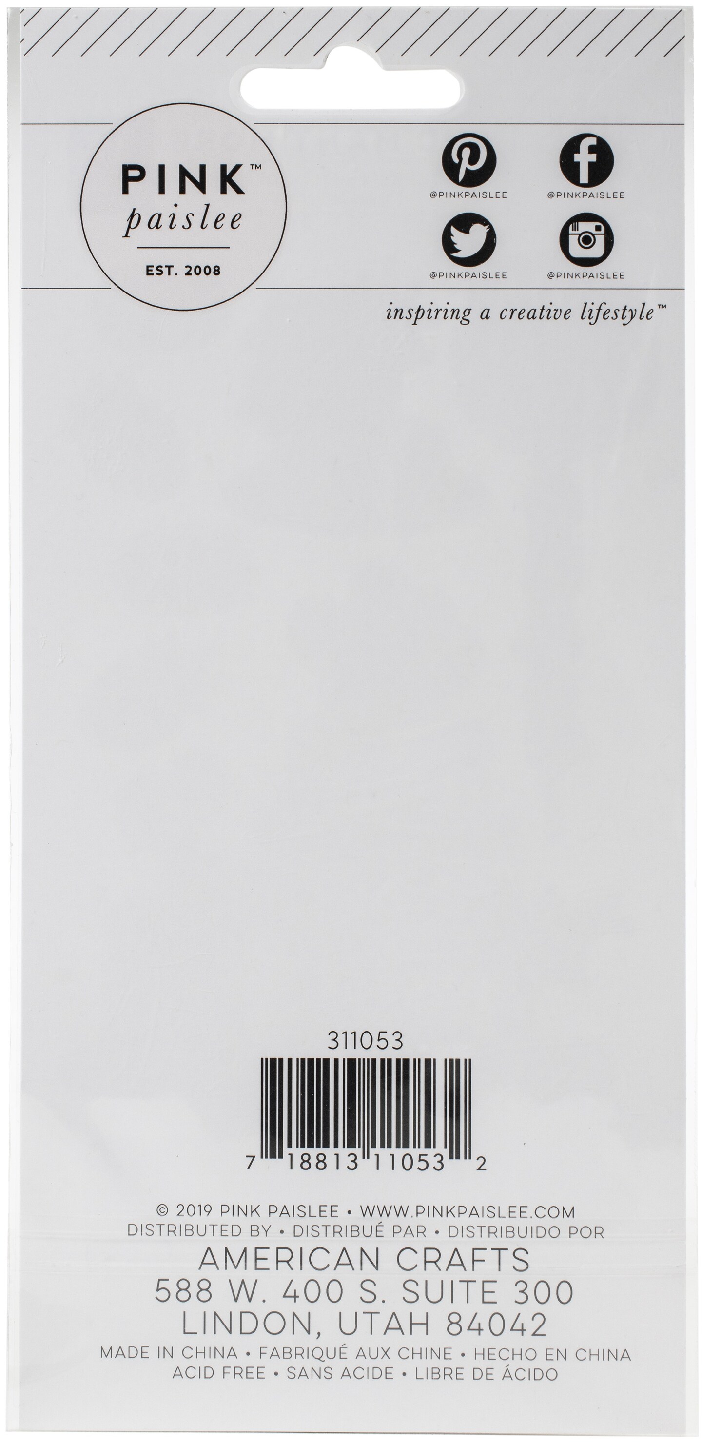 Pink Paislee And Many More Embossed Puffy Birthday Stickers - 11pcs