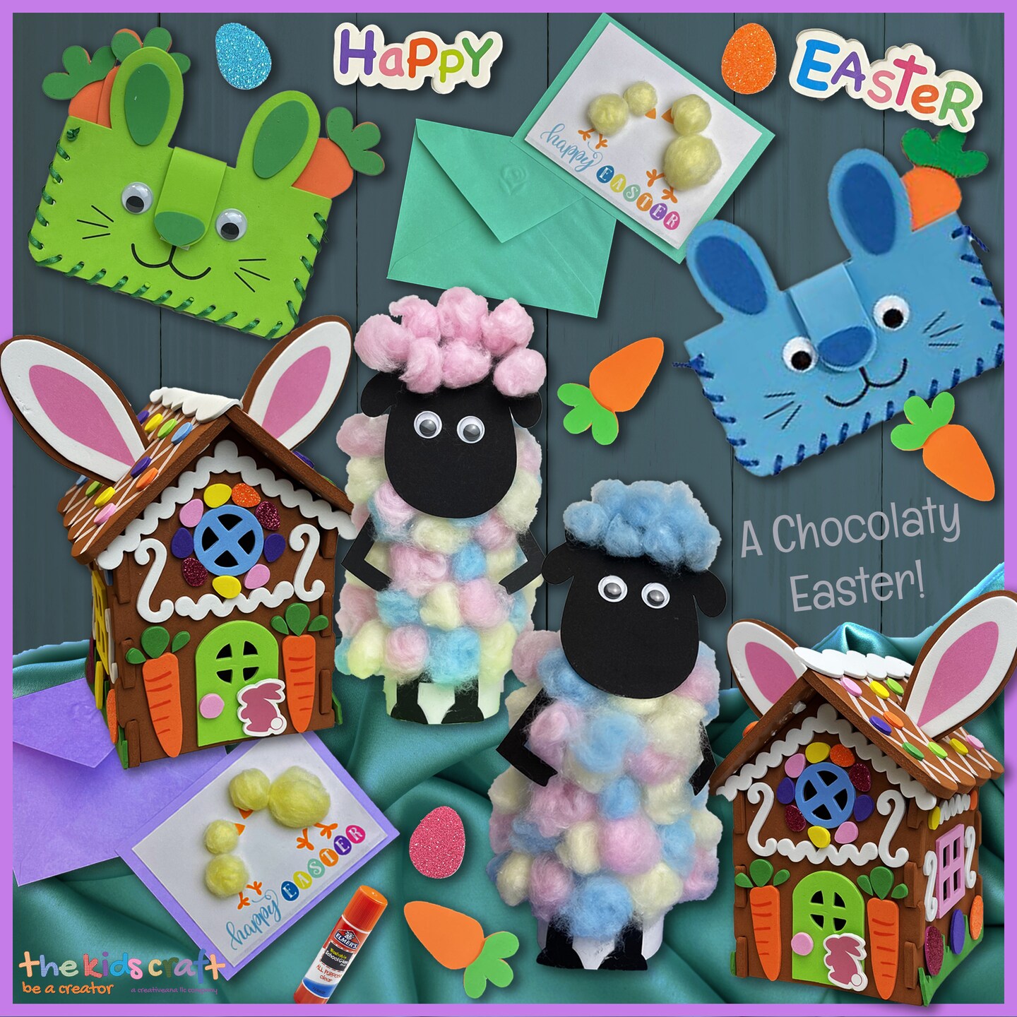 The Kids Craft, A Chocolaty Easter DIY Crafts Box