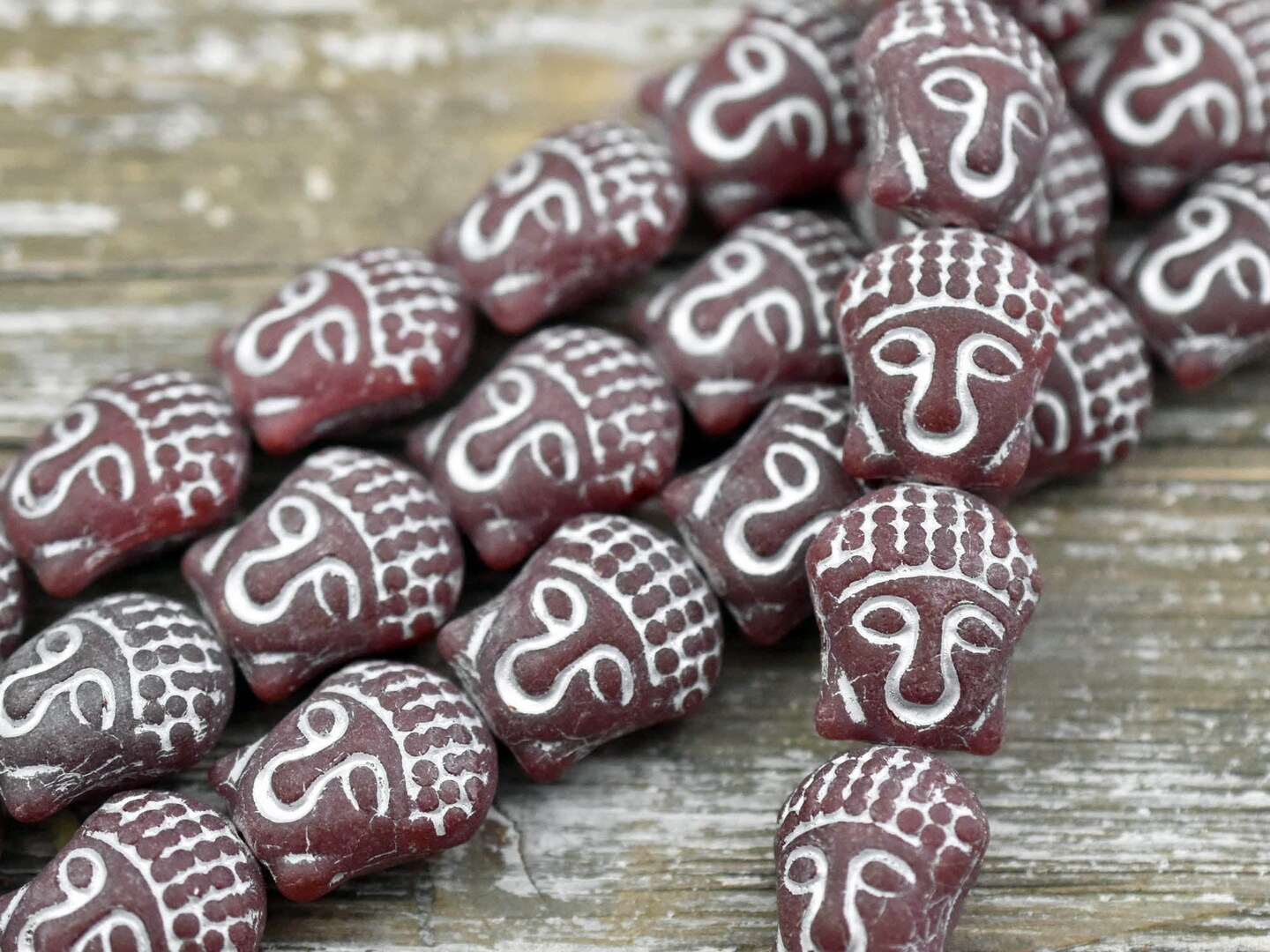 Buddha shaped shop beads