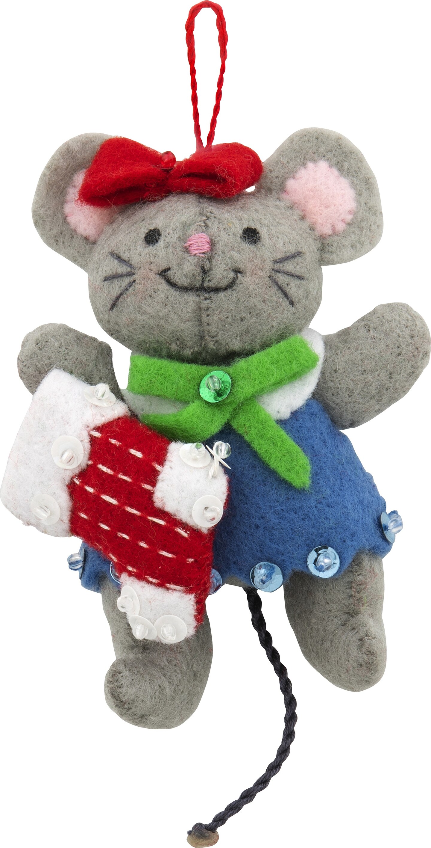 Bucilla Felt Ornaments Applique Kit Set Of 6-Night Before Christmas