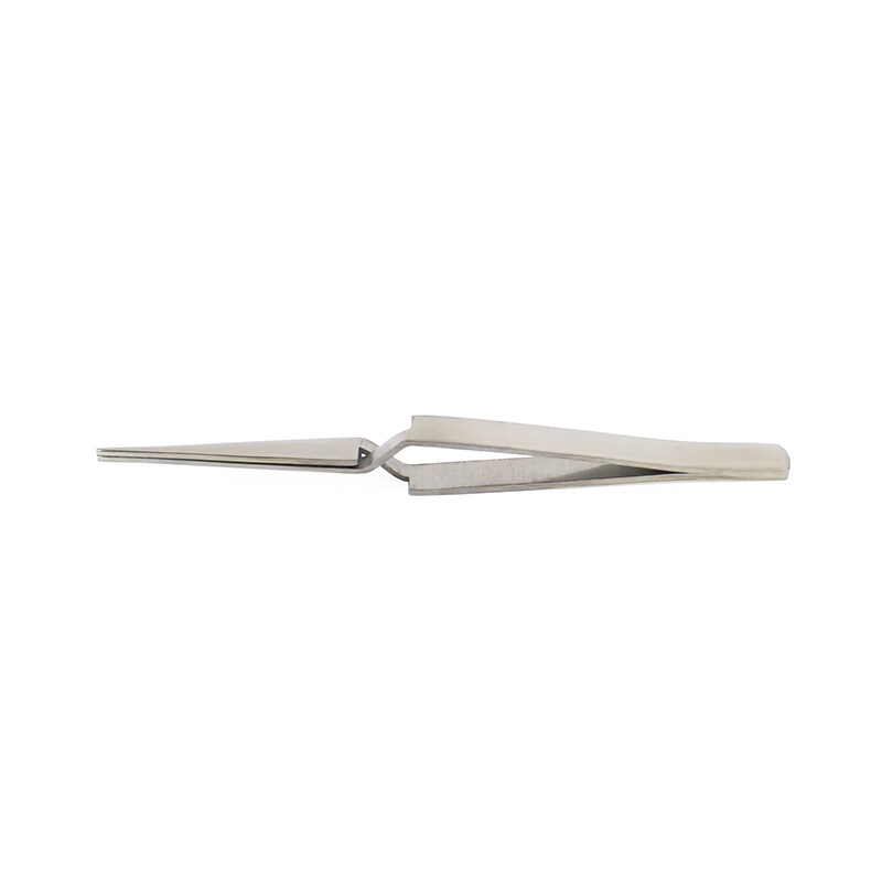 Excel Blades Reverse Open Tweezers, 6" Self-Closing Pointed Tip, Precision Tool
