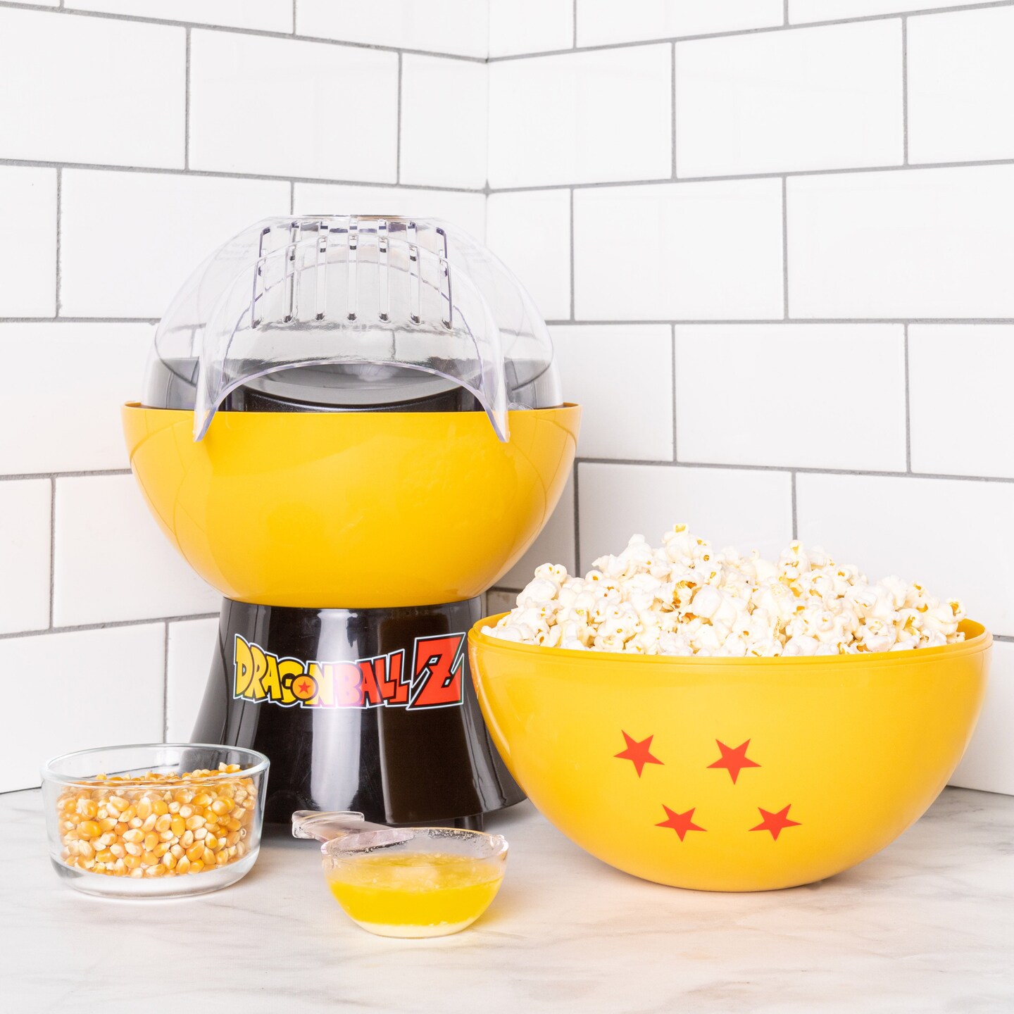 Uncanny Brands Dragonball Z Popcorn Maker