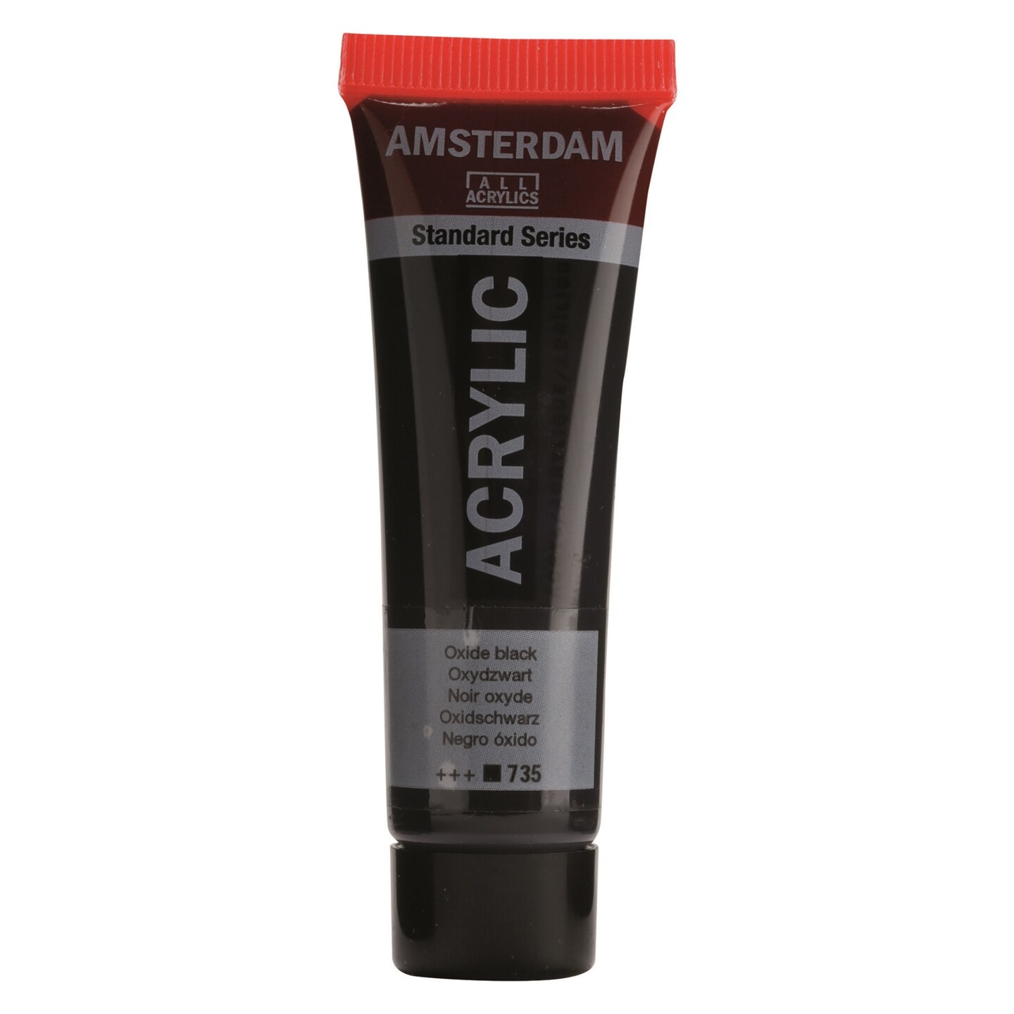 Amsterdam Standard Series Acrylic Paint, 20ml, Oxide Black