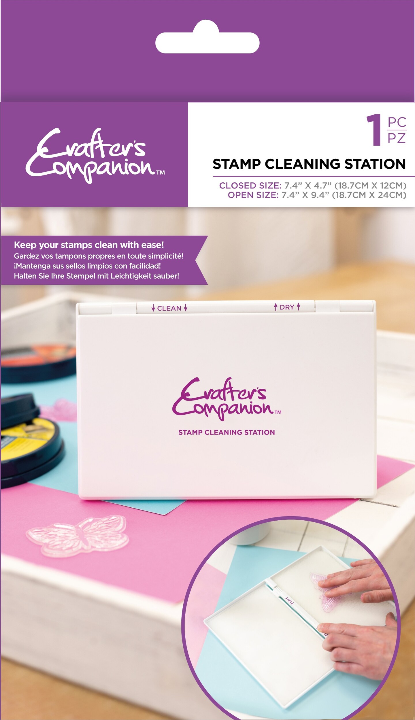 Crafter&#x27;s Companion Stamp Cleaning Station