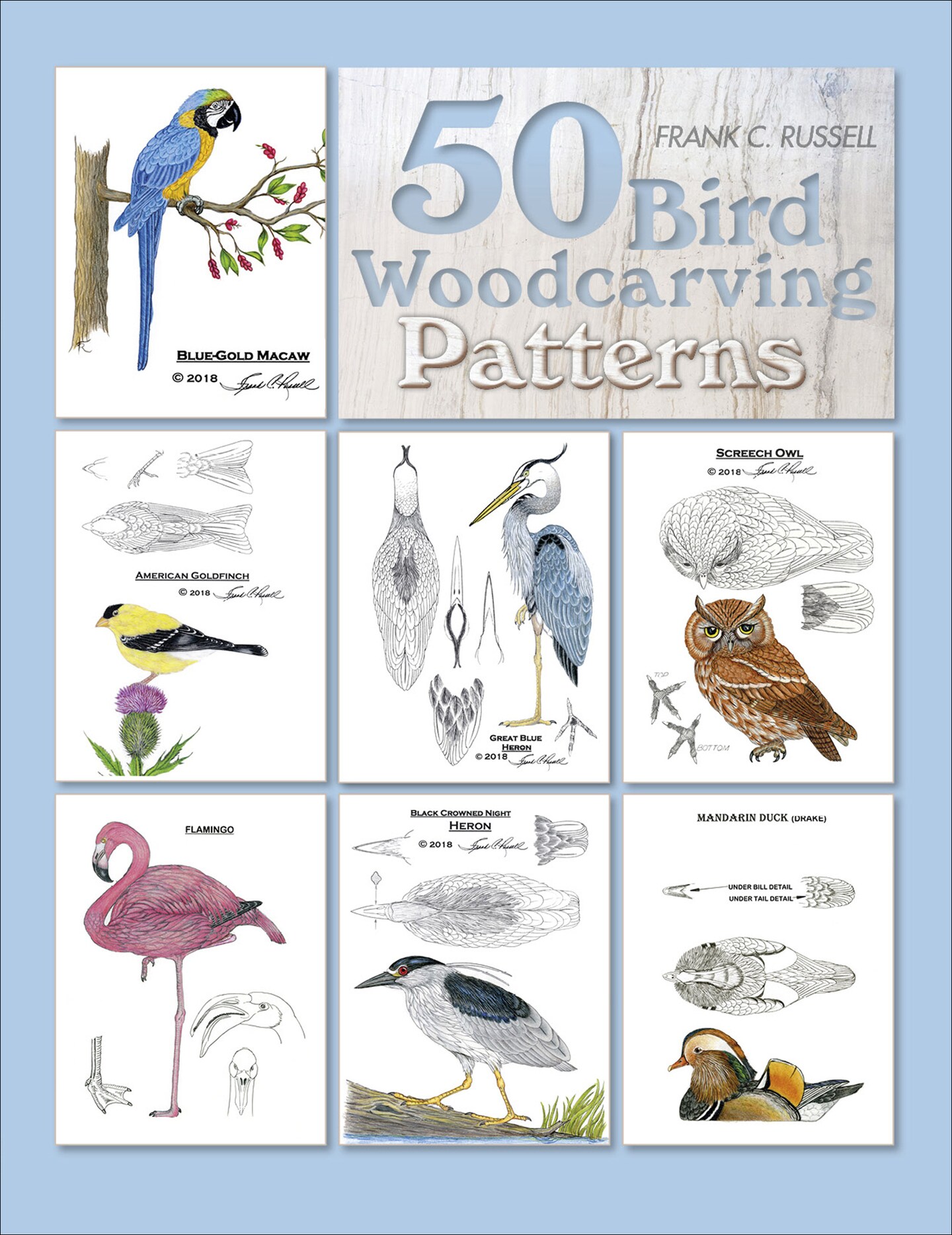 50 Bird Woodcarving Patterns | Michaels