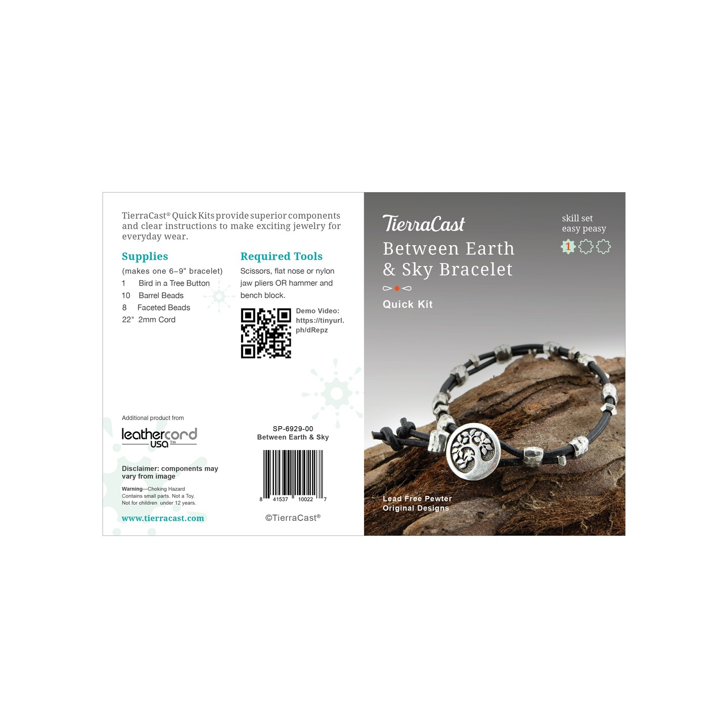 Bracelet bead kit Birds