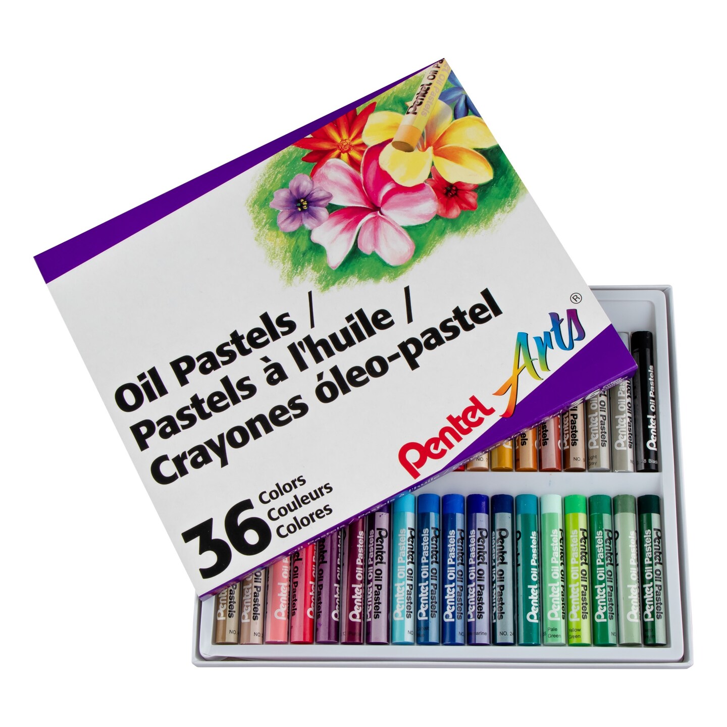 Pental Oil Pastels 36ct - 072512009000