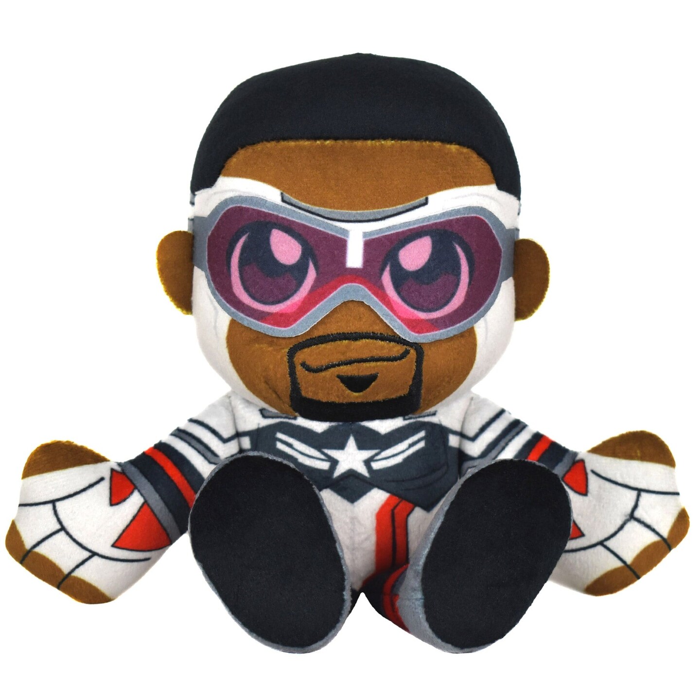 Bleacher Creatures Marvel Captain America (Sam Wilson) 8" Kuricha Sitting Plush