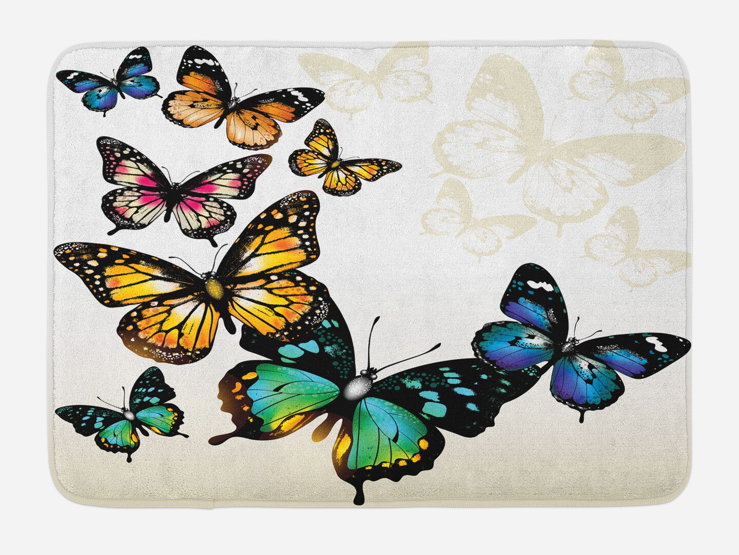 Butterfly bath hot sale mat