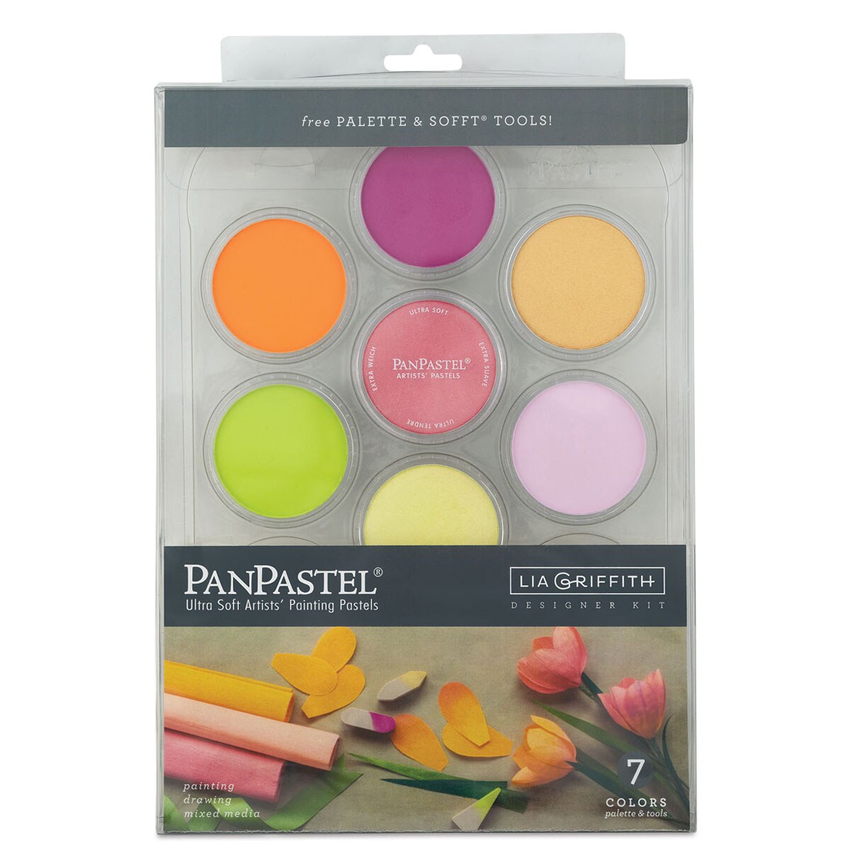PanPastel Artists&#x2019; Painting Pastels Set - Lia Griffith Designer Kit, Set of 7