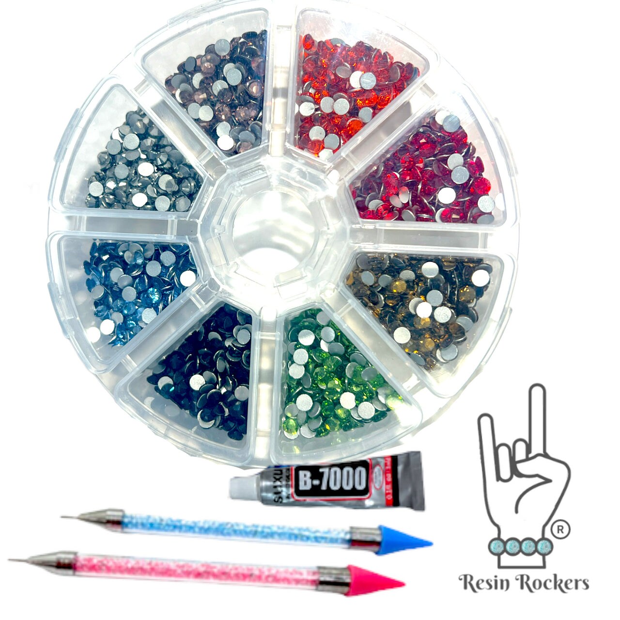 Rhinestone Starter Kit Bundle With Premium Glass Rhinestone