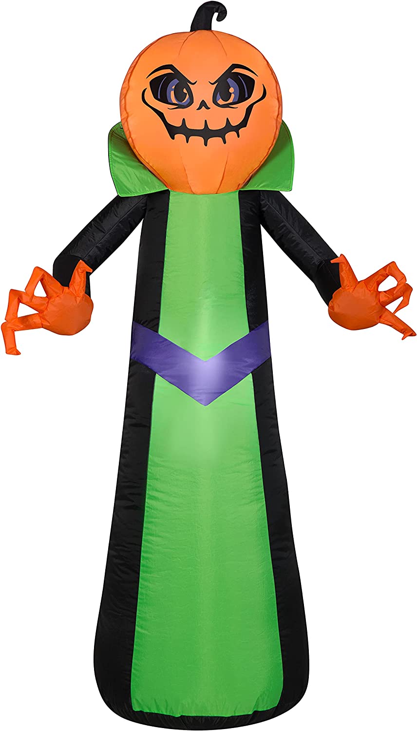 5&#x27; Gemmy Airblown Inflatable Pumpkin Reaper 224127