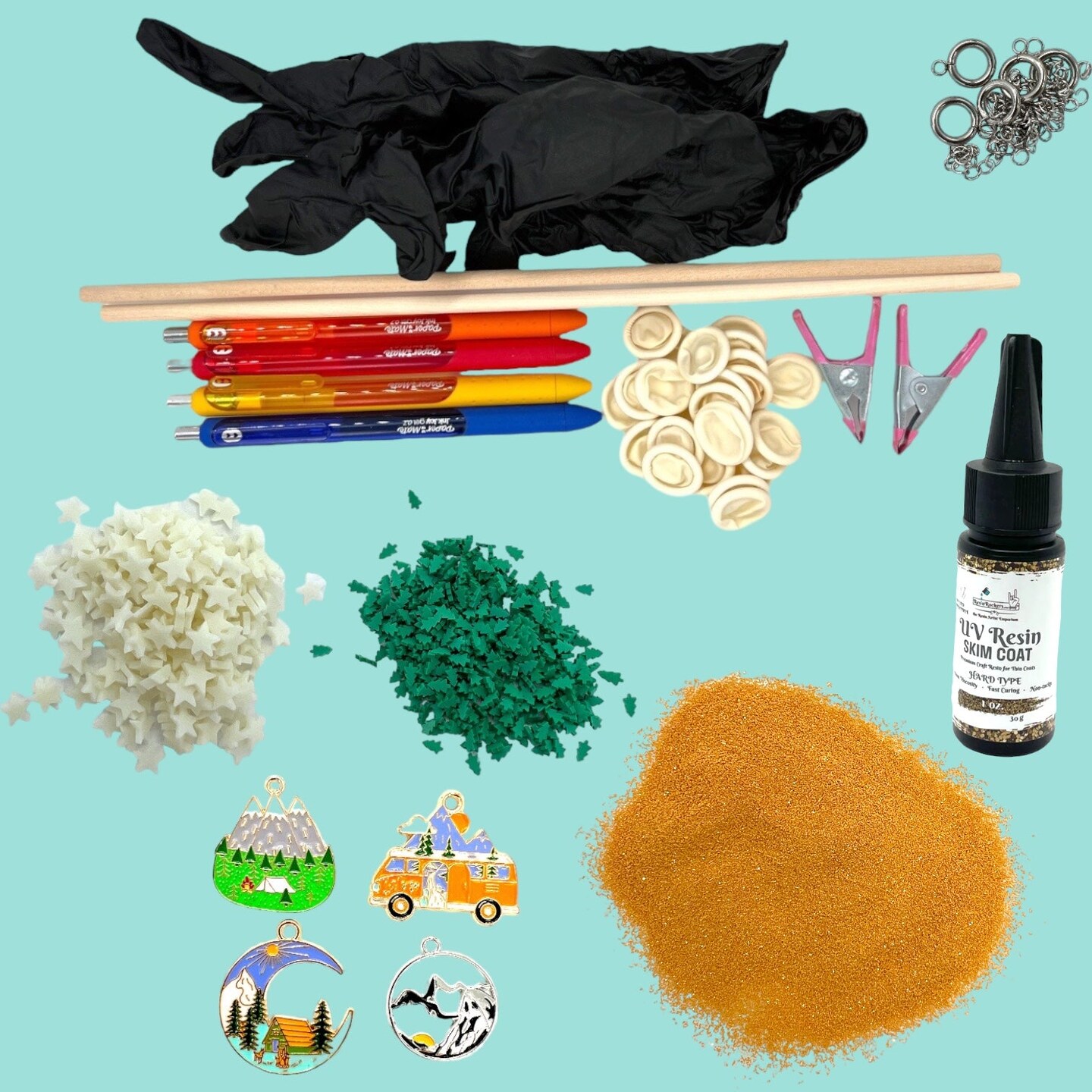 Wanderlust Glitter Pen Crafting Kit