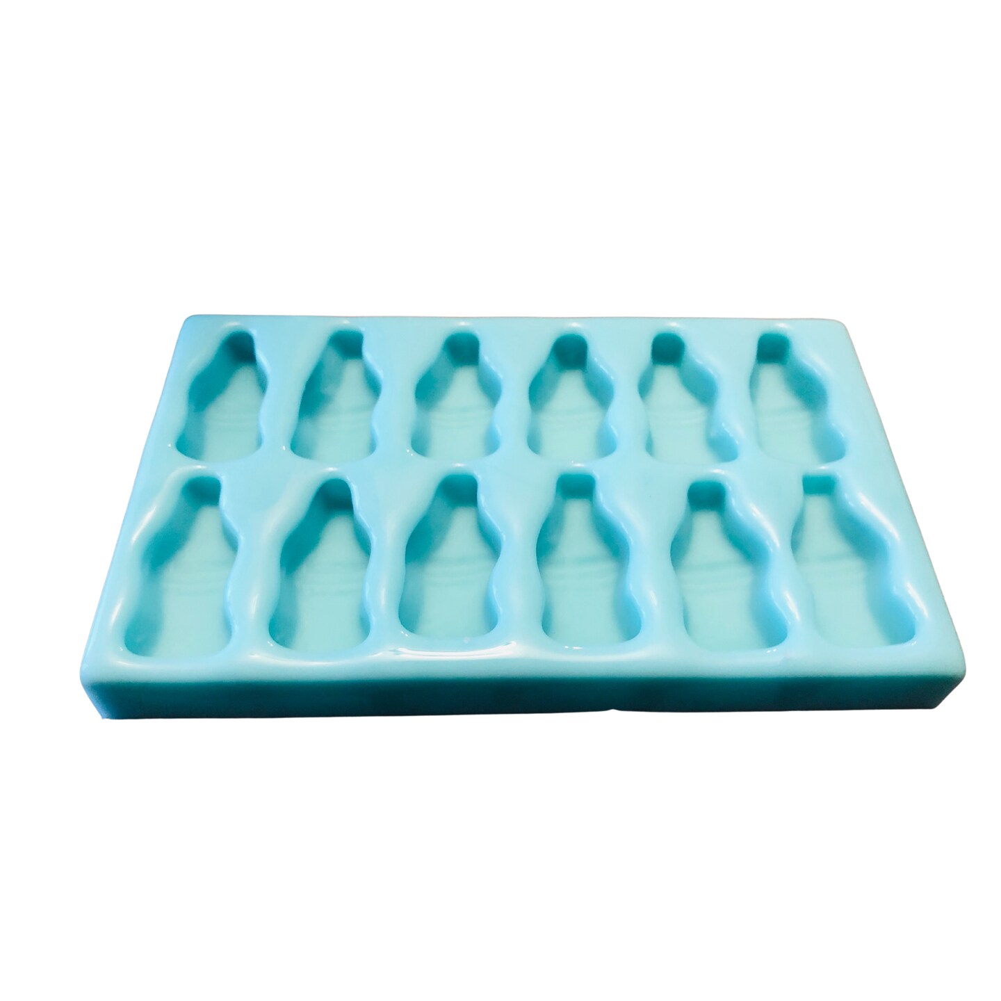 12pc Cola Bottle Gummy Shape Silicone Mold| Candy Shaped Silicone Mold| Soap| Candle | Mold for Wax| Mold for Resin| Not Food Grade