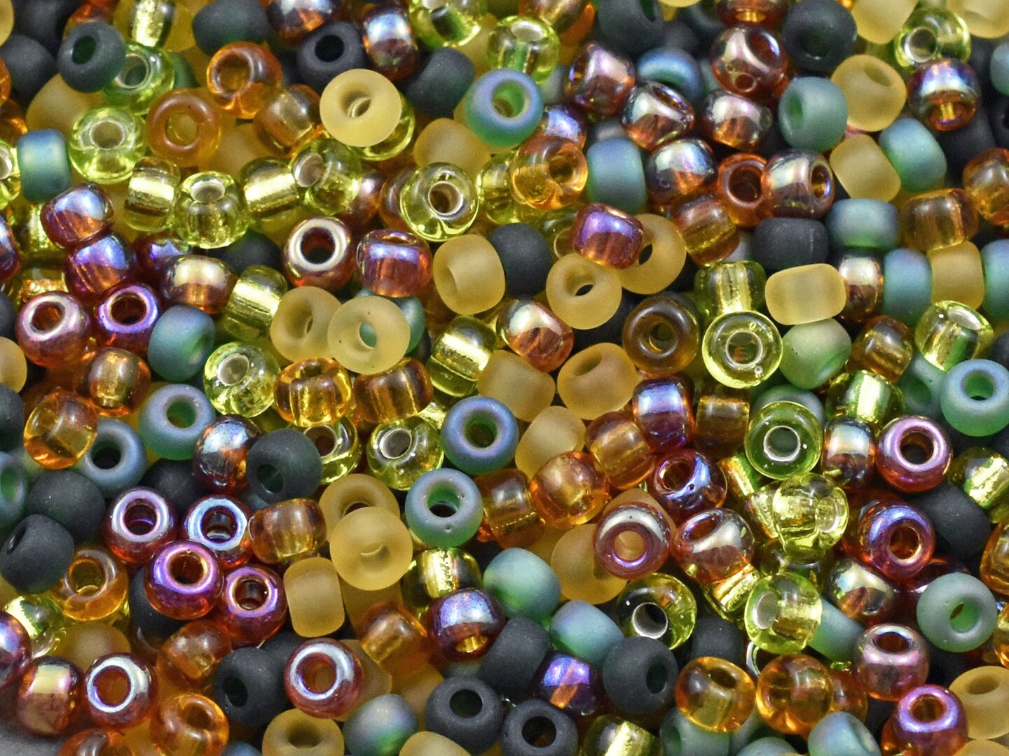 20G Earthtone Mix Miyuki 6/0 Seed Beads